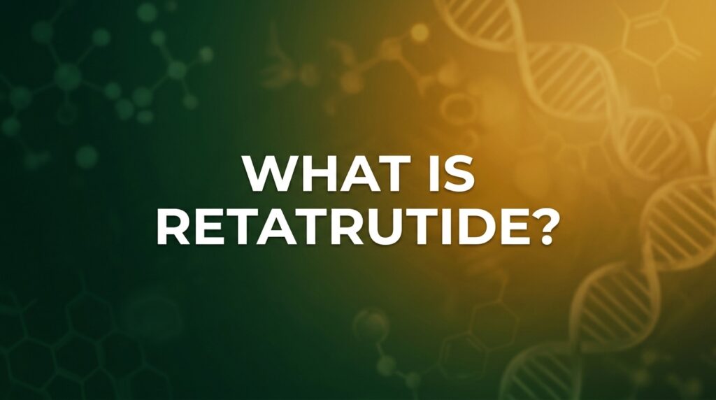 What is retatrutide peptide informational graphic